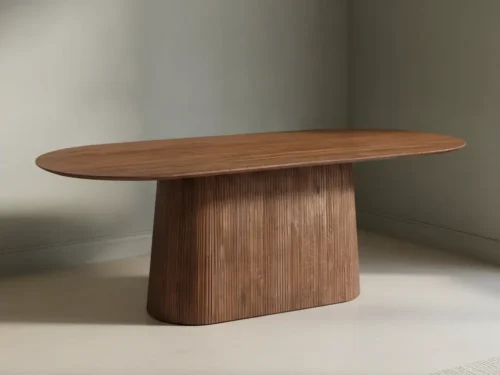 Eettafel Corvennissa ovaal mangohout