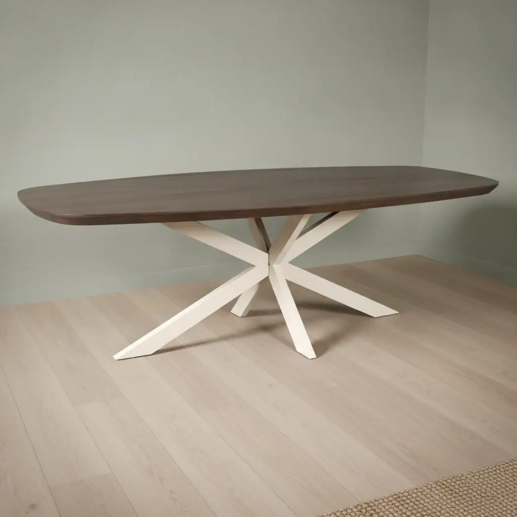 Eettafel Daarmy Bruin 240 cm