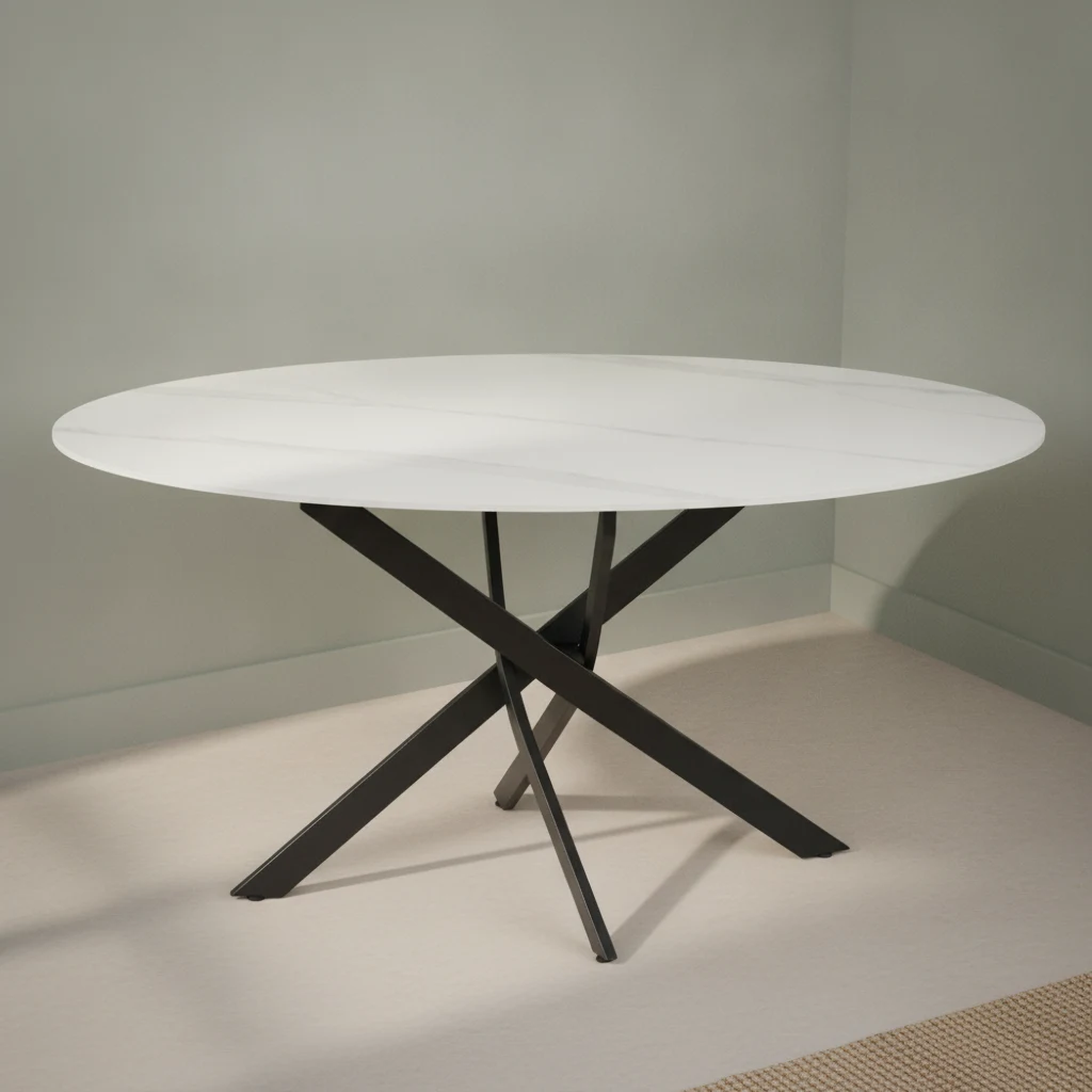Eettafel Diesun Wit 130 cm