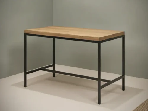Eettafel Elvacampo 80 x 90 cm eikenhout