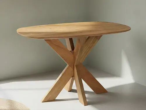 Eettafel Faalvi Hout 80 cm