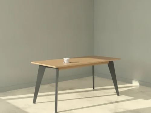 Eettafel Fatos Wit 70 cm