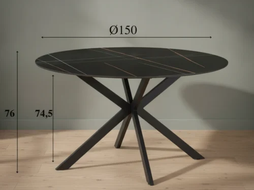 Eettafel Feemmik Zwart