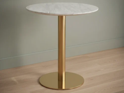 Eettafel Feranirverde 70 x 75 cm vierkant staal