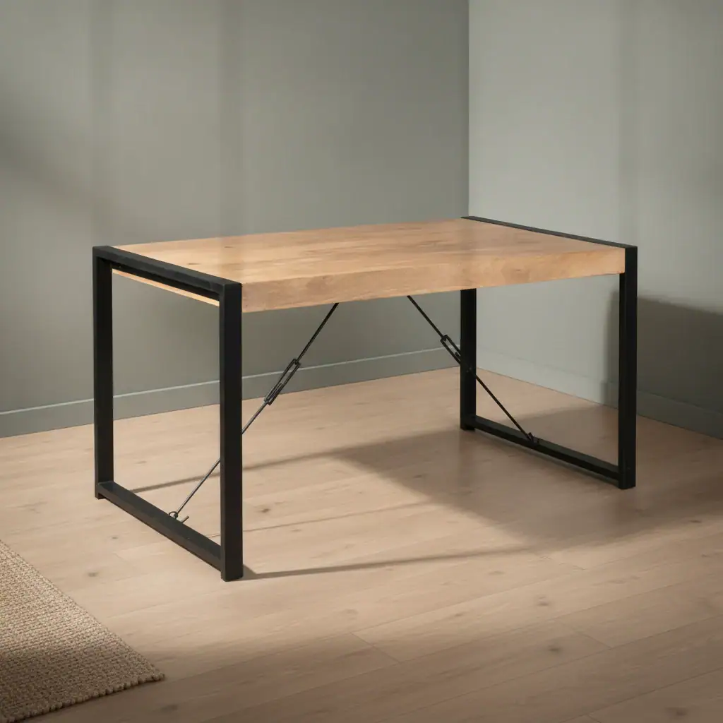 Eettafel Flaarnura Mangohout 160 cm