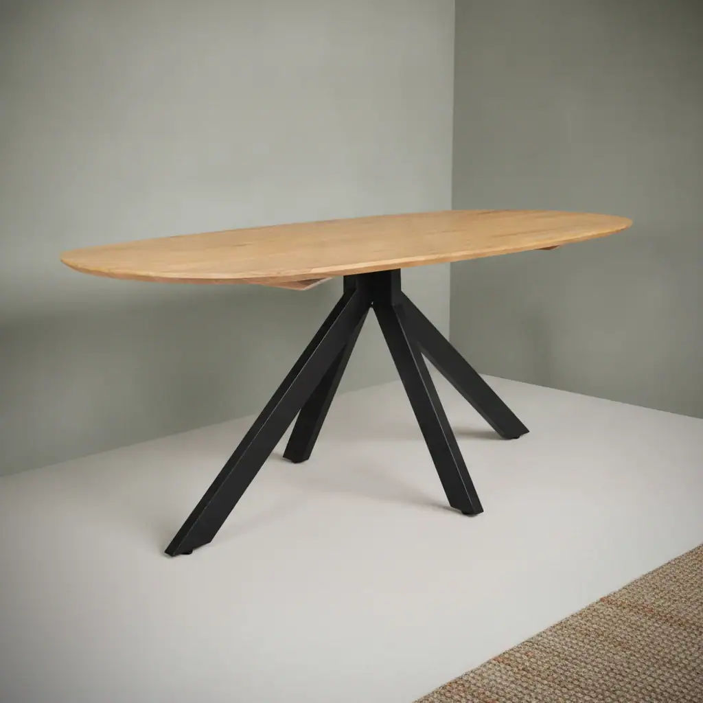 Eettafel Flessu Naturel