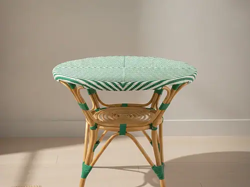 Eettafel Flieskano Rotan 89 cm