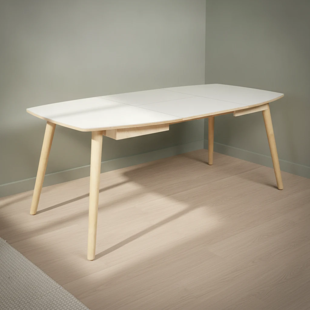 Eettafel Gastol Zwart 120 cm