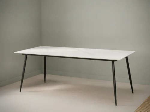 Eettafel Gemmun Wit 190x90 cm