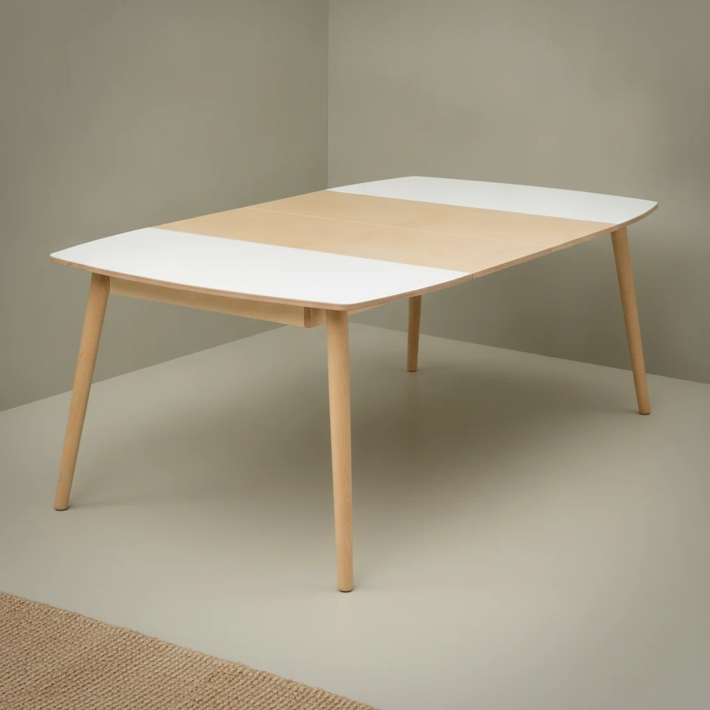 Eettafel Hausar Zwart 120 cm