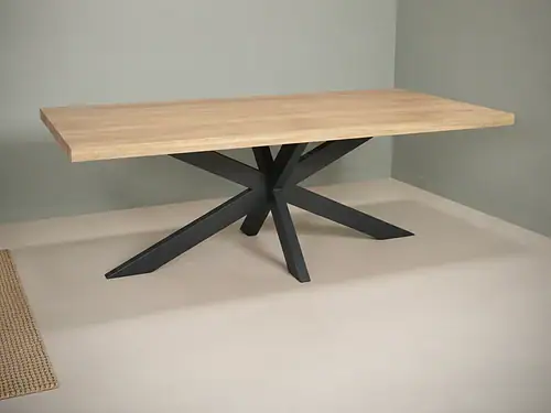 Eettafel Jeldik Naturel 220 cm