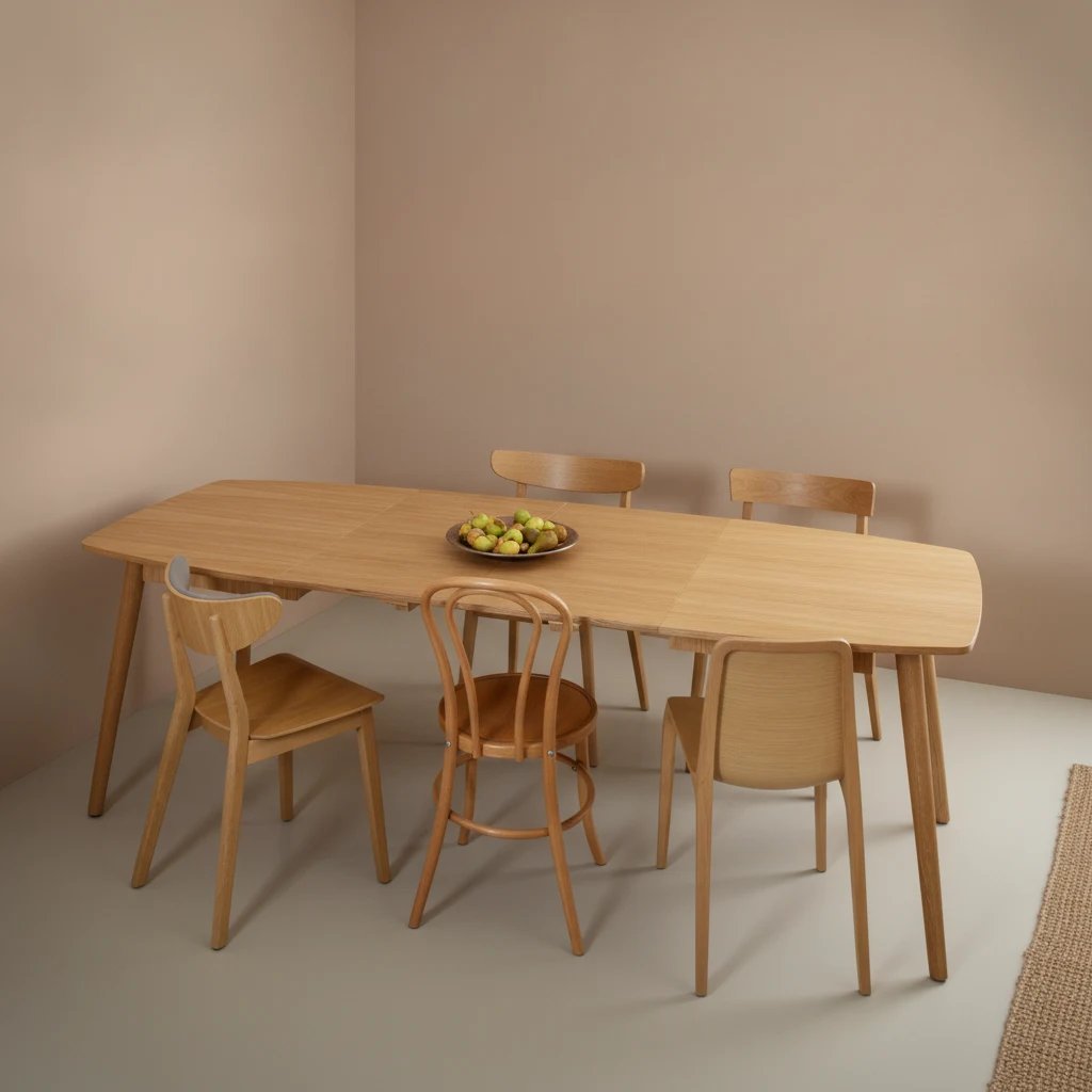 Eettafel Jidu 144x96 cm