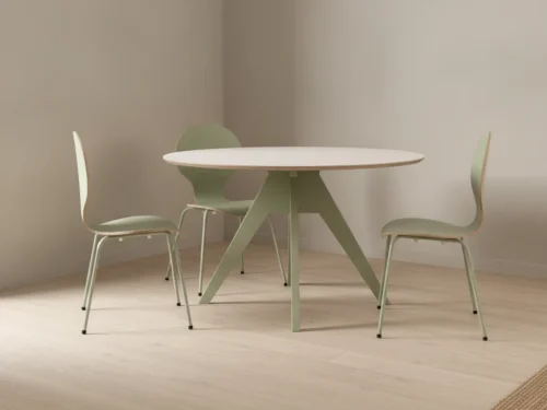 Eettafel Kaltir Wit Ø105 cm