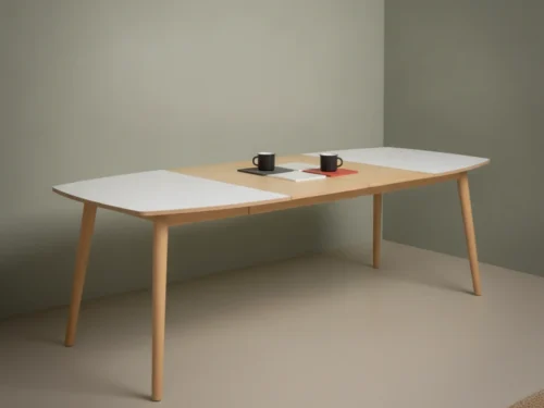 Eettafel Keensak Wit 144x96 cm