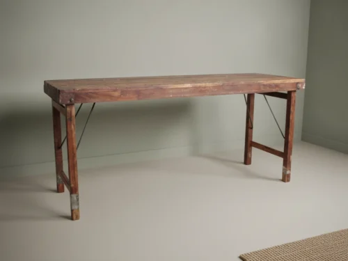 Eettafel Kielvond Hout 173x60 cm