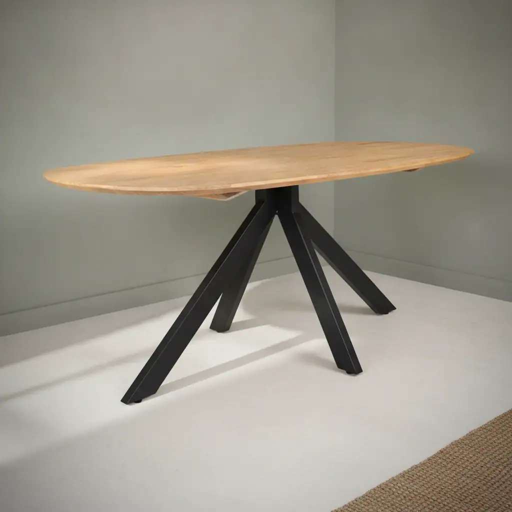 Eettafel Klaurne Mangohout