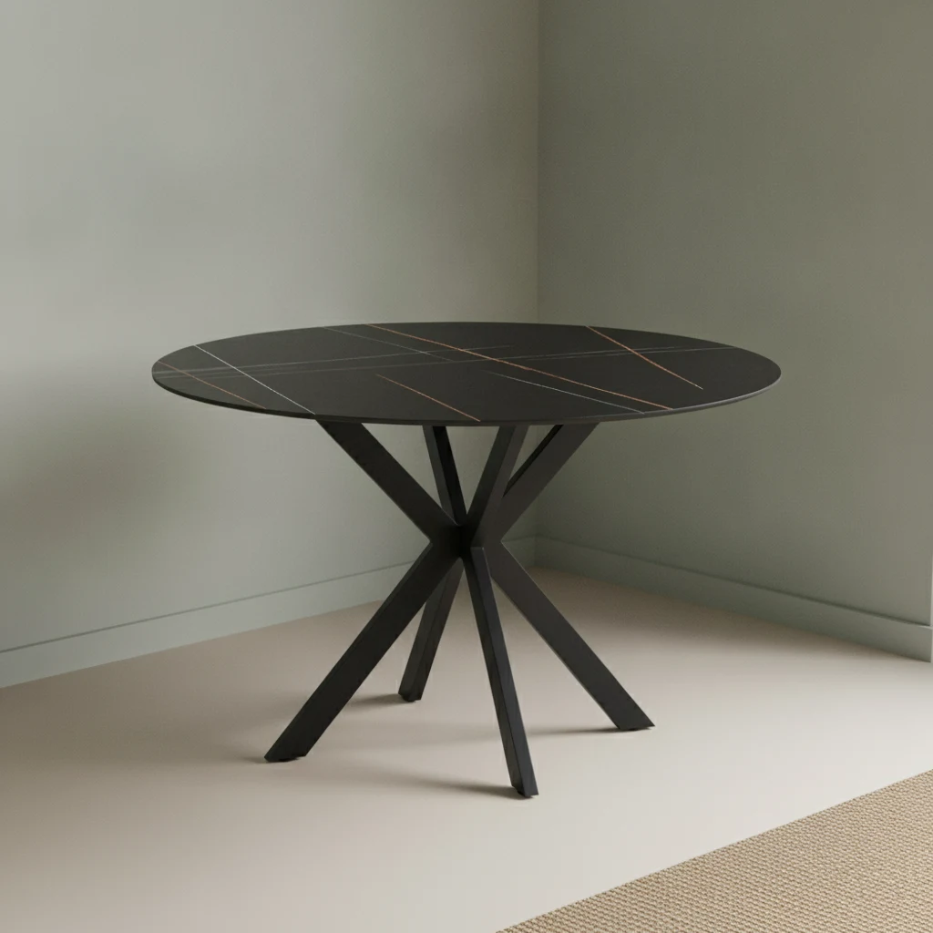 Eettafel Kurdon Zwart