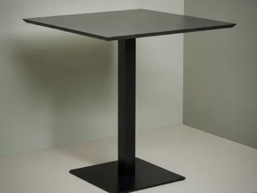Eettafel Lervelcanto 70 x 70 cm vierkant staal