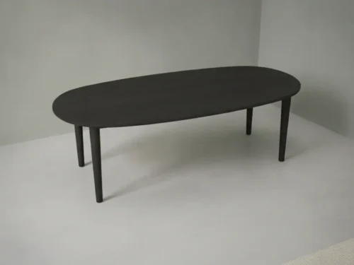 Eettafel Lervovalo 108 x 75 cm eikenhout