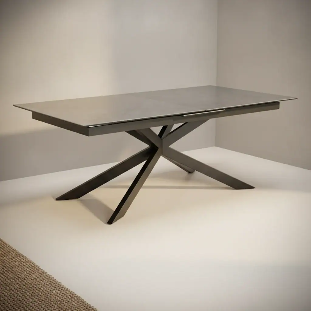 Eettafel Morvosaro 100 x 76 cm rechthoek keramiek