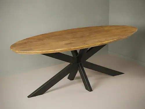 Eettafel Paulone Zwart 300 cm