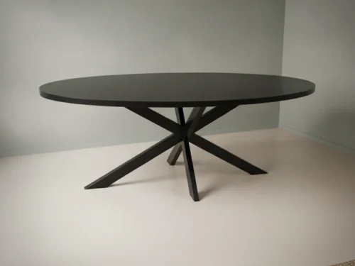 Eettafel Pervoncampo 180 x 100 cm ovaal eikenhout