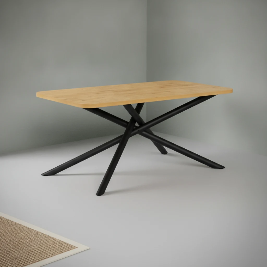 Eettafel Poodund MDF 160 cm