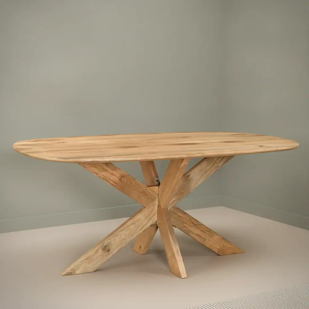 Eettafel Preelak Hout 80 cm