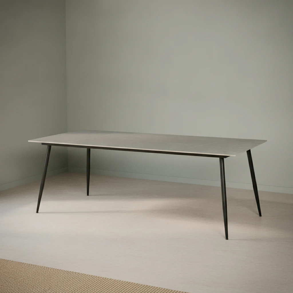 Eettafel Reinsel Grijs 230x100 cm