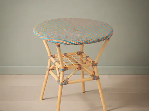 Eettafel Skausik Rotan 70 cm