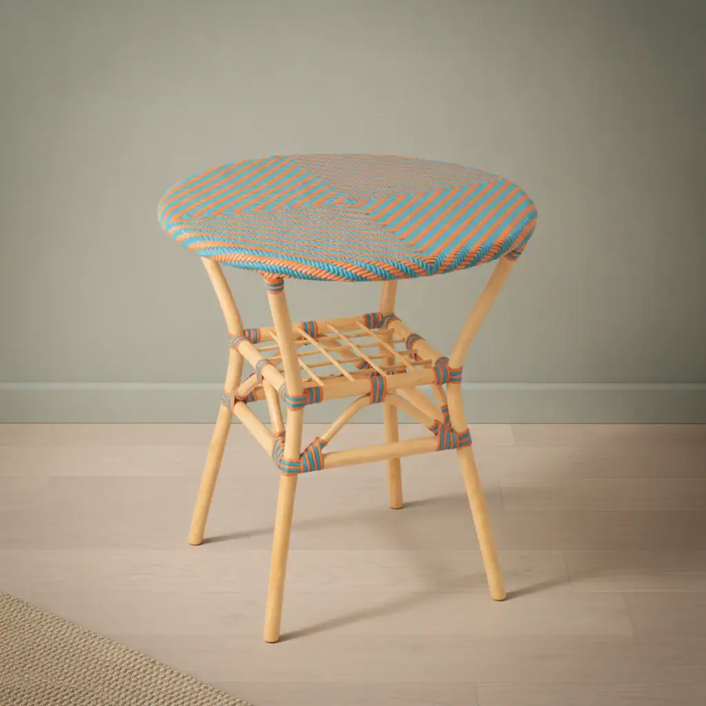 Eettafel Skausik Rotan 70 cm