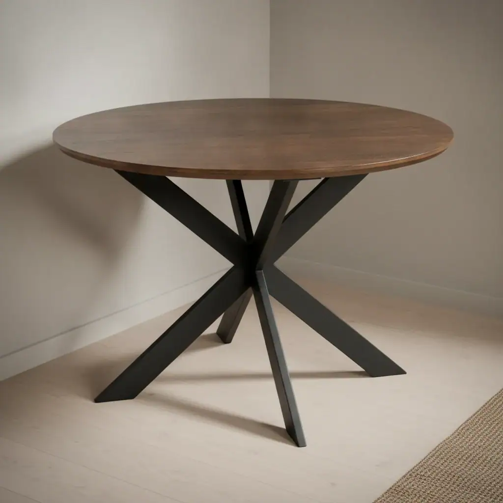Eettafel Skildero Metaal 130 cm