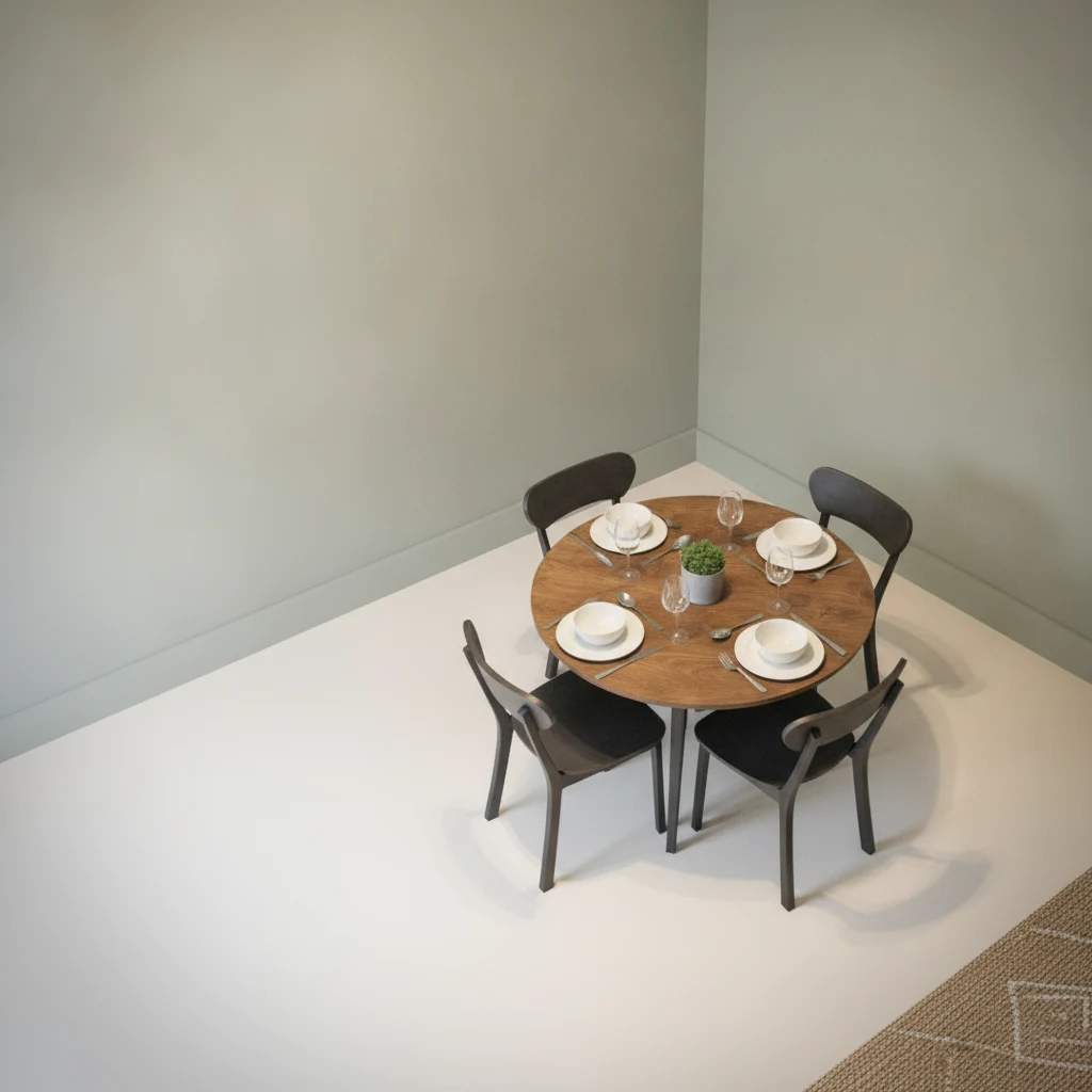Eettafel Slaulesta Zwart 190 cm