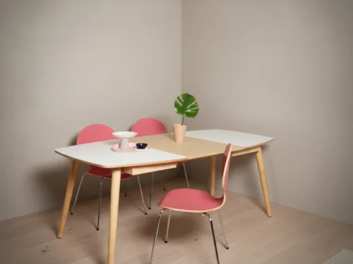 Eettafel Tedis Wit 120x90 cm