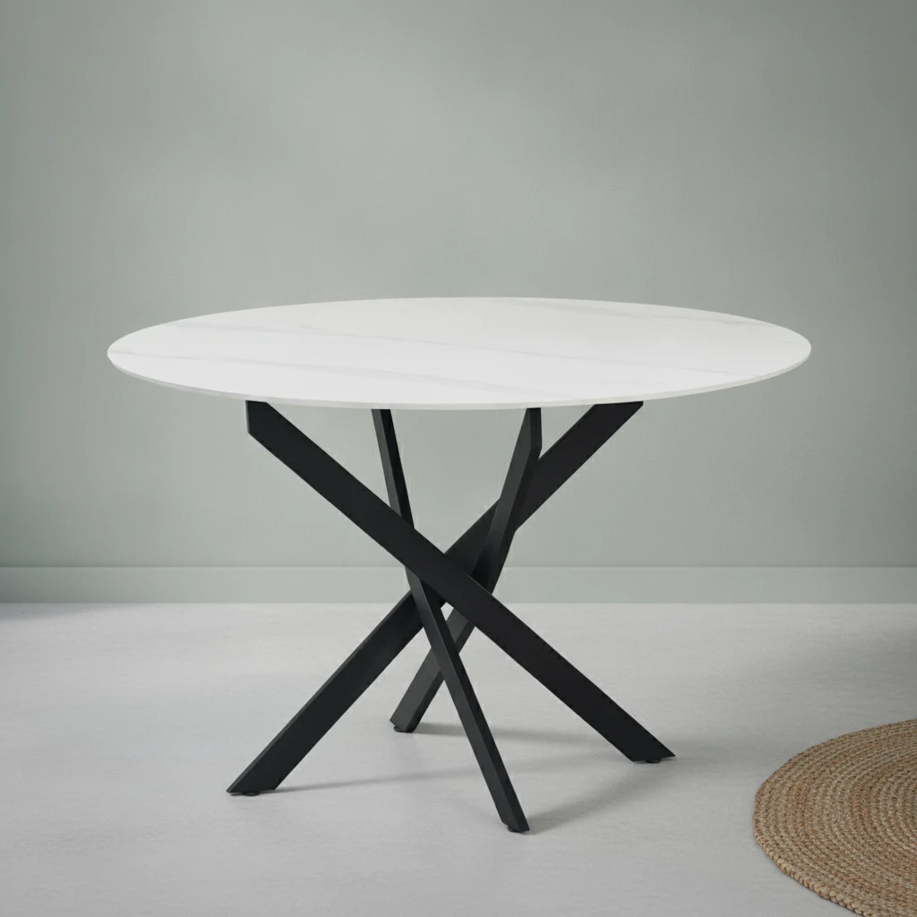 Eettafel Vadone Wit 110 cm