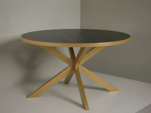 Eettafel Valmelnaro 148 cm rond eikenhout