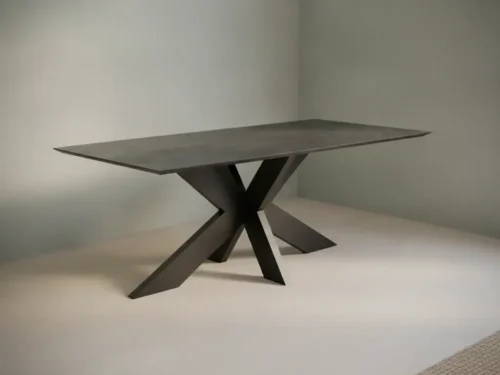 Eettafel Vervalyra 220 x 100 cm rechthoek keramiek