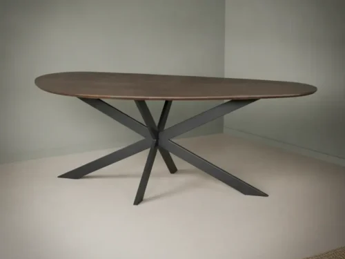 Eettafel Walmonverde eikenhout