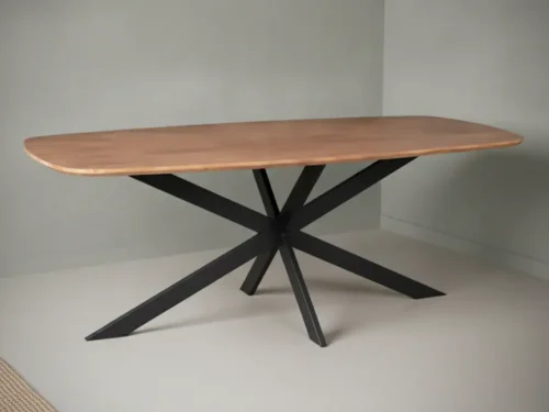 Eettafel Yvornovenna 200 x 100 cm ovaal