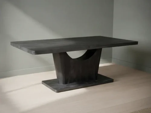 Eettafel Zervirrocca 206 x 10 cm naturel