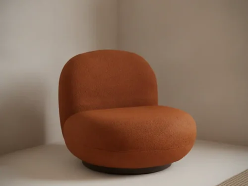 Fauteuil Flumaro Kunstleer Oranje