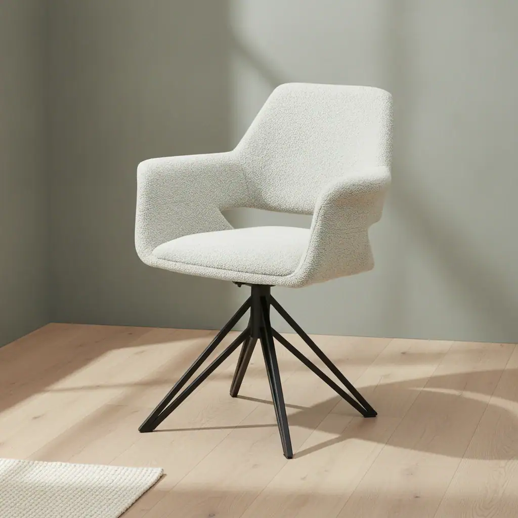 Fauteuil Koontaro Grenen Ivoor