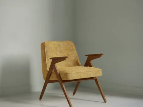 Fauteuil Laaty Marmer Mosterdgeel