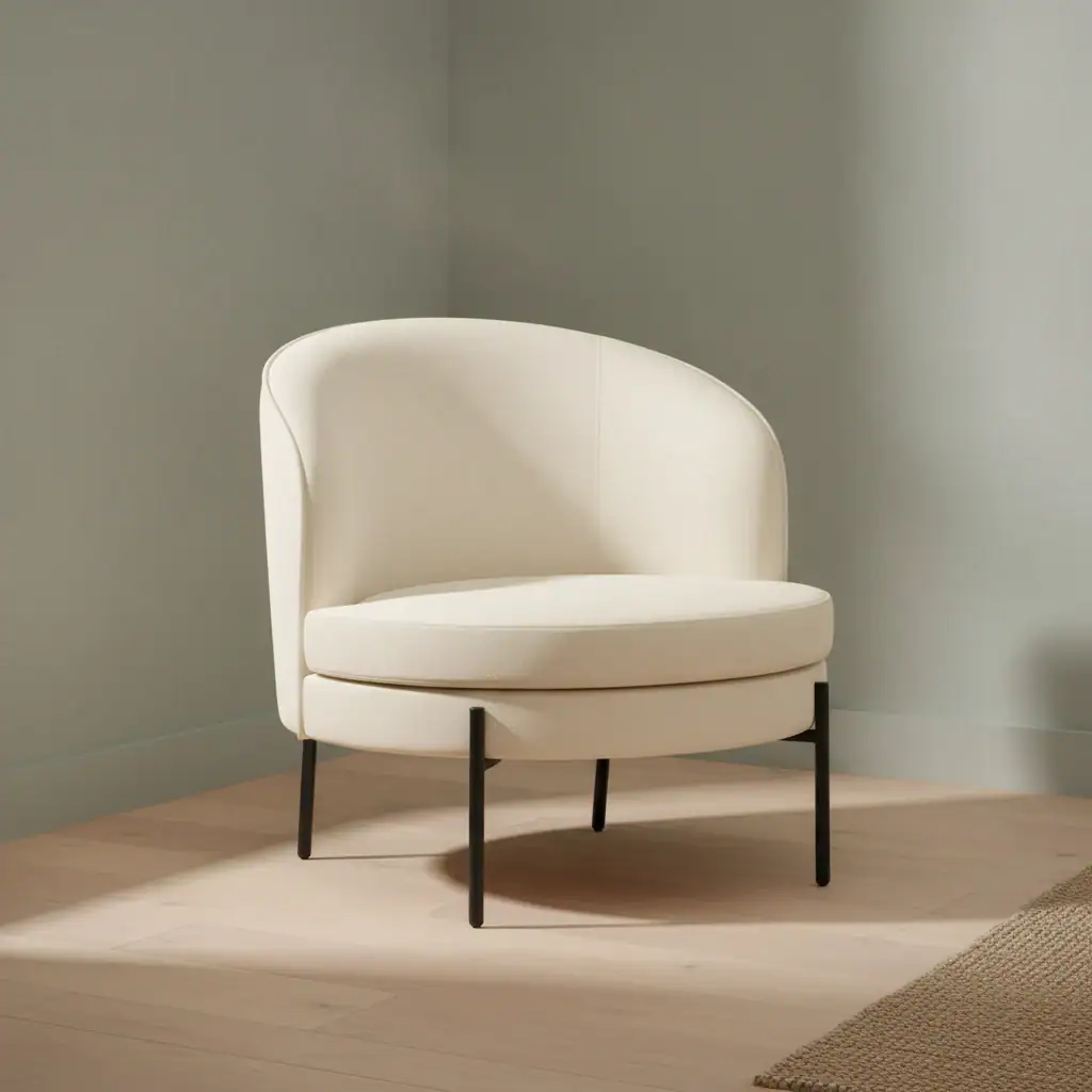 Fauteuil Meindena Wit