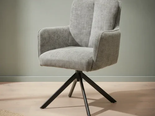 Fauteuil Skestira Zwart