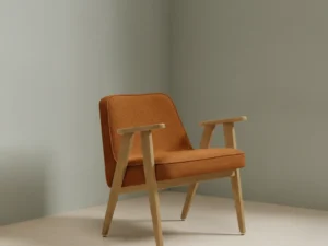 Fauteuil Skorra Bouclé