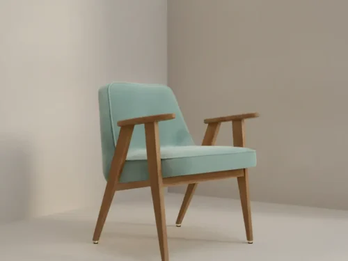 Fauteuil Sordio Velvet Mintgroen