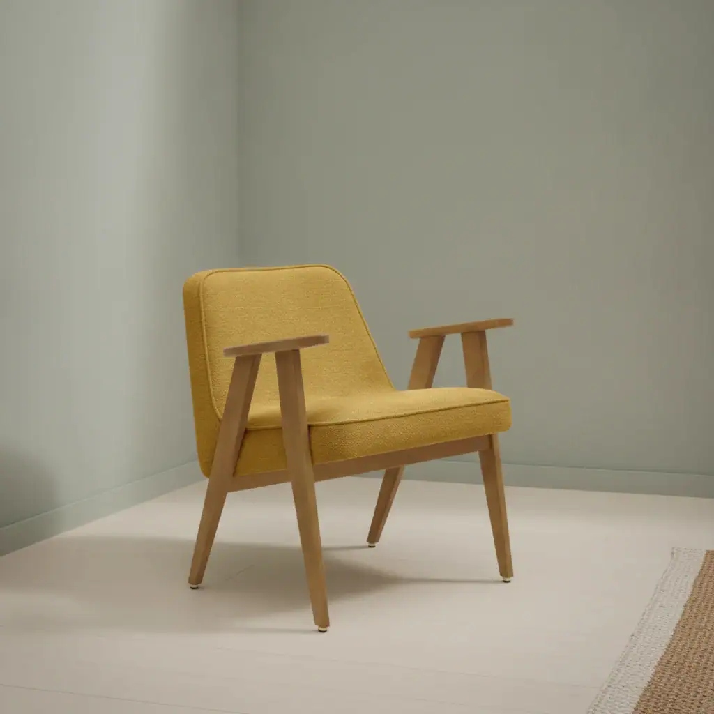 Fauteuil Zarviterra bouclé