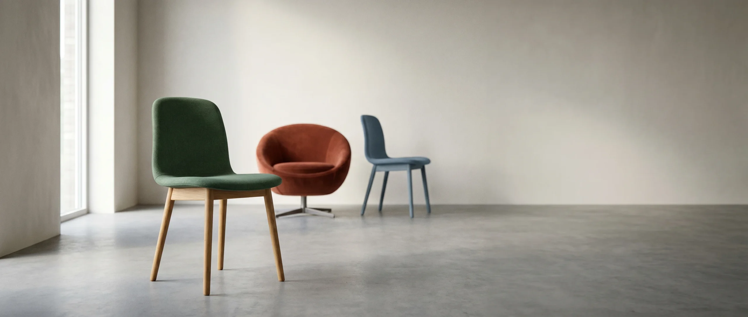 Gekleurde eetkamerstoelen