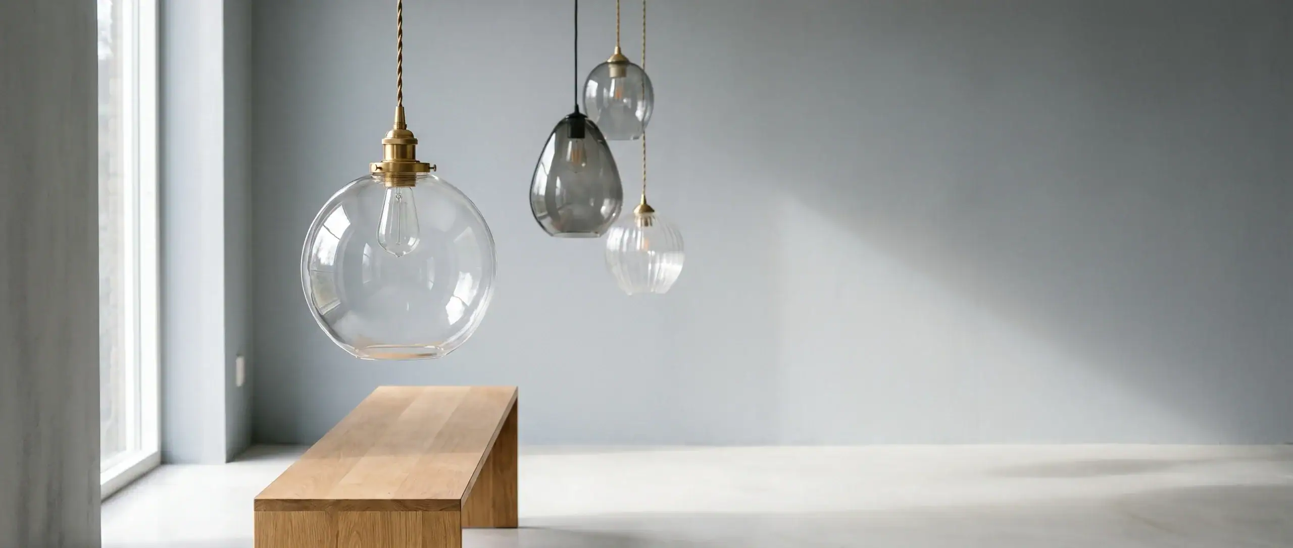 Glazen hanglampen